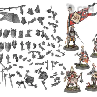 Описание картинки Freeguild Gallants от LooneShroomFoundry по цене 1 570руб | Свободный Рынок Миниатюр - СРМ