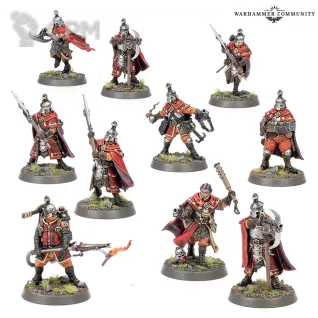 Описание картинки CITIES OF SIGMAR: FREEGUILD GRENADIERS от Магазин Хобби по цене 4 700руб | Свободный Рынок Миниатюр - СРМ