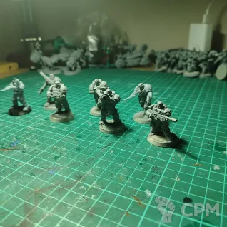 Описание картинки Scout Squad NEW #2 от Ivan_Kosen по цене 1 500руб | Свободный Рынок Миниатюр - СРМ