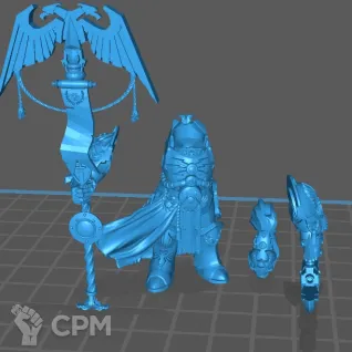 Описание картинки Стартер пак кустодесов №1 / Custodes Starter  Set №1 от 3D6 по цене 999руб | Свободный Рынок Миниатюр - СРМ
