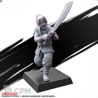 Описание картинки CHINESE CATHAY MURIM WARRIOR SWORDSMEN от Manufactorum76 по цене 1 200руб | Свободный Рынок Миниатюр - СРМ