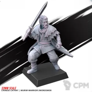 Описание картинки CHINESE CATHAY MURIM WARRIOR SWORDSMEN от Manufactorum76 по цене 1 200руб | Свободный Рынок Миниатюр - СРМ
