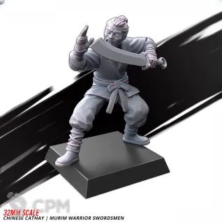 Описание картинки CHINESE CATHAY MURIM WARRIOR SWORDSMEN от Manufactorum76 по цене 1 200руб | Свободный Рынок Миниатюр - СРМ