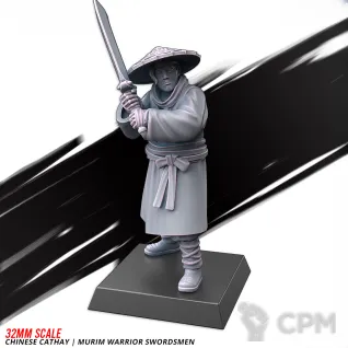 Описание картинки CHINESE CATHAY MURIM WARRIOR SWORDSMEN от Manufactorum76 по цене 1 200руб | Свободный Рынок Миниатюр - СРМ