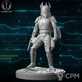 Описание картинки Gar Saxon - Star Wars Shatterpoint от Critical Print по цене 200руб | Свободный Рынок Миниатюр - СРМ