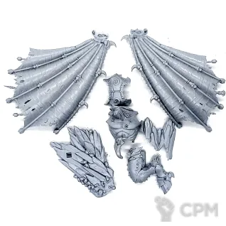 Описание картинки Angron, Daemon Primarch of Khorne от Red Rooster по цене 5 535руб | Свободный Рынок Миниатюр - СРМ