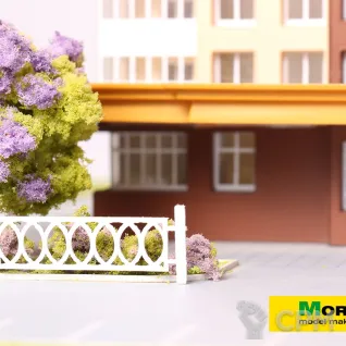 Описание картинки Ажурный забор для макета Н=1см. от Morrison-RUS по цене 912руб | Свободный Рынок Миниатюр - СРМ