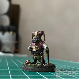Описание картинки 28mm Painted Cobramode Platypus Diplomat DnD от spanksandropes по цене 2 000руб | Свободный Рынок Миниатюр - СРМ