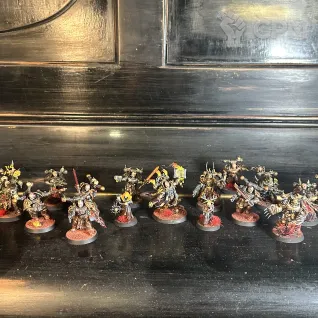 Описание картинки Iron warriors army chaos space marines от Aquamen34 по цене 14 900руб | Свободный Рынок Миниатюр - СРМ