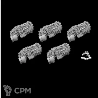 Описание картинки Plasma pistol type Fist от LDBits по цене 455руб | Свободный Рынок Миниатюр - СРМ