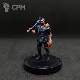 Описание картинки Ли Чжао от Black Bear Miniature по цене 600руб | Свободный Рынок Миниатюр - СРМ