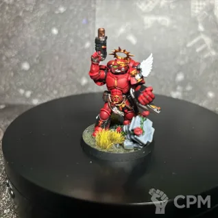 Описание картинки Blood angels captain от Firefly261291 по цене 3 500руб | Свободный Рынок Миниатюр - СРМ