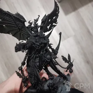 Описание картинки Mortarion, Daemon Primarch of Nurgle от OMG_SL по цене 9 700руб | Свободный Рынок Миниатюр - СРМ