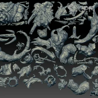 Описание картинки The Glottkin (Scan) от AxeL's Forge по цене 4 350руб | Свободный Рынок Миниатюр - СРМ