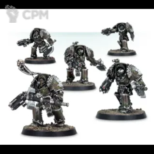 Описание картинки Iron Hands Legion Gorgon Terminators от Darkminiatures по цене 2 090руб | Свободный Рынок Миниатюр - СРМ