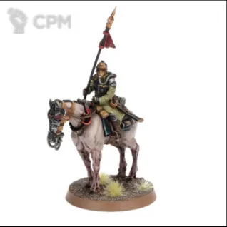 Описание картинки Death Korps of Krieg Death Rider 1 - Ridemaster от NEW-MINIATURES по цене 815руб | Свободный Рынок Миниатюр - СРМ