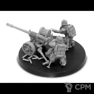 Описание картинки Death Korps of Krieg Autocannon Team от NEW-MINIATURES по цене 836руб | Свободный Рынок Миниатюр - СРМ