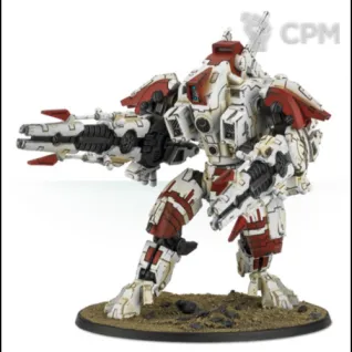 Описание картинки XV107 R'Varna Battlesuit от NEW-MINIATURES по цене 4 180руб | Свободный Рынок Миниатюр - СРМ
