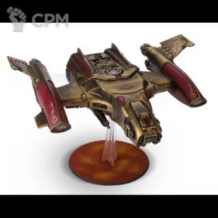 Описание картинки Legio Custodes Orion Assault Dropship от Darkminiatures по цене 15 675руб | Свободный Рынок Миниатюр - СРМ