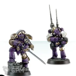 Описание картинки Legion Champion and Master of the Signal от Darkminiatures по цене 1 300руб | Свободный Рынок Миниатюр - СРМ