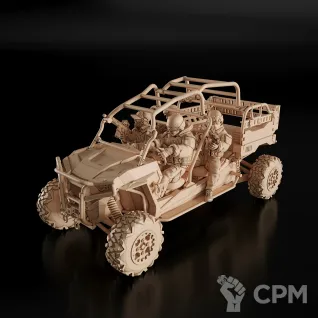 Описание картинки Buggy Crew MRZR Минифигурки от GAS3TXD  по цене 250руб | Свободный Рынок Миниатюр - СРМ