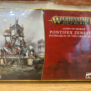 Описание картинки Pontifex Zenestra Matriarch of the Great Wheel от WarhammerBaby по цене 6 940руб | Свободный Рынок Миниатюр - СРМ