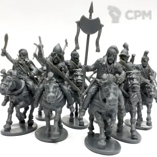 Описание картинки VXA046  Persian Armoured  Cavalry от Base 28 по цене 3 570руб | Свободный Рынок Миниатюр - СРМ