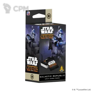 Описание картинки Star Wars: Legion - Galactic Republic Unit Card Pack от StarkLogistics по цене 2 310руб | Свободный Рынок Миниатюр - СРМ