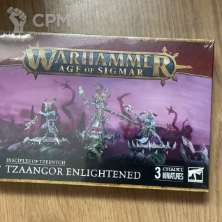 Описание картинки Tzaangor Enlightened / Skyfires от zurdo по цене 6 000руб | Свободный Рынок Миниатюр - СРМ