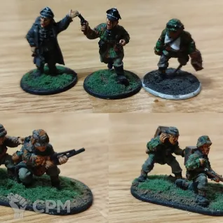 Описание картинки Средние/поздние немцы Waffen-SS от  по цене 3 000руб | Свободный Рынок Миниатюр - СРМ