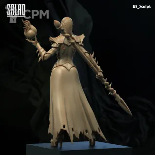 Описание картинки Dark Elf Girl от Naggaroth Night по цене 2 000руб | Свободный Рынок Миниатюр - СРМ