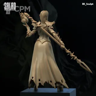 Описание картинки Dark Elf Girl от Naggaroth Night по цене 2 000руб | Свободный Рынок Миниатюр - СРМ