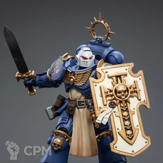 Описание картинки Ultramarines Bladeguard Veteran 03 от Строго по-Имперски по цене 4 120руб | Свободный Рынок Миниатюр - СРМ