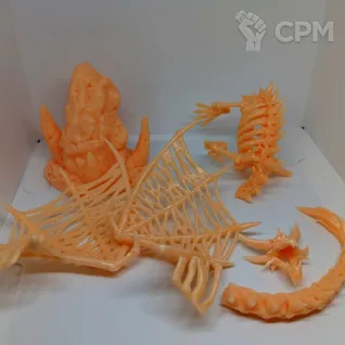 Описание картинки Skull Dragon от Орки с наГорки по цене 1 700руб | Свободный Рынок Миниатюр - СРМ