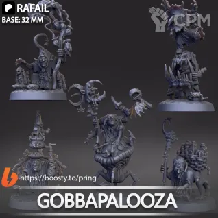 Описание картинки Gobbapalooza от Naggaroth Night по цене 1 700руб | Свободный Рынок Миниатюр - СРМ