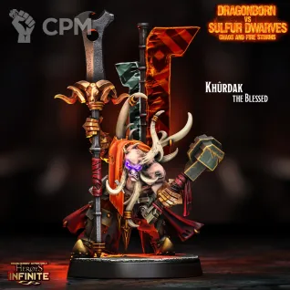 Описание картинки Dwarfs Khurdak от Barduck Miniatures по цене 289руб | Свободный Рынок Миниатюр - СРМ