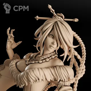 Описание картинки Lulu Фигурка (Final Fantasy) от GAS3TXD  по цене 3 900руб | Свободный Рынок Миниатюр - СРМ