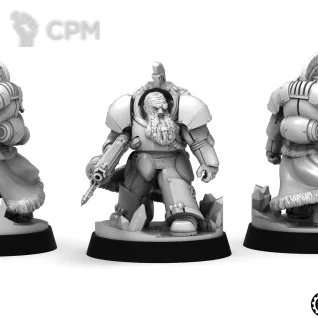 Описание картинки MineGuard - Artyom Ironhardt от Manufactorum76 по цене 225руб | Свободный Рынок Миниатюр - СРМ