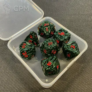 Описание картинки Металлические кубики (Ктулху) от Барахолка Баллиоза по цене 3 000руб | Свободный Рынок Миниатюр - СРМ