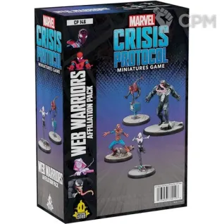 Описание картинки Marvel: Crisis Protocol - Web Warriors Affiliation Pack от StarkLogistics по цене 6 195руб | Свободный Рынок Миниатюр - СРМ