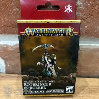 Описание картинки Rotbringer Sorcerer от WarhammerBaby по цене 3 300руб | Свободный Рынок Миниатюр - СРМ