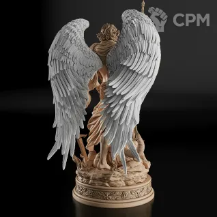Описание картинки Archangel Saint Michael Фигурка от GAS3TXD  по цене 4 400руб | Свободный Рынок Миниатюр - СРМ