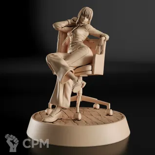 Описание картинки Makima Фигурка (Chainsaw Man) от GAS3TXD  по цене 4 200руб | Свободный Рынок Миниатюр - СРМ