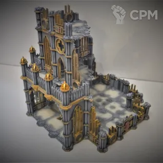 Описание картинки Руина 5x5 от Azot по цене 2 500руб | Свободный Рынок Миниатюр - СРМ