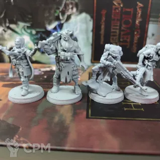 Описание картинки +Corrupted Guard Abhumans + Культисты от WastelandMiniatures по цене 850руб | Свободный Рынок Миниатюр - СРМ
