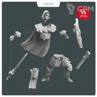 Описание картинки Knight Errant от Артель W по цене 800руб | Свободный Рынок Миниатюр - СРМ