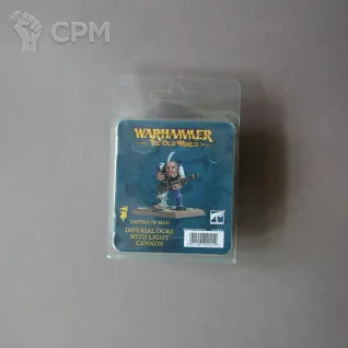 Описание картинки Imperial Ogre with Light Cannon от Rusty Bolter по цене 3 900руб | Свободный Рынок Миниатюр - СРМ