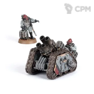 Описание картинки Solar Auxilia Rapier Battery – Quad Launcher от Dark Heresy по цене 1 350руб | Свободный Рынок Миниатюр - СРМ