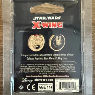 Описание картинки Star Wars X-Wing Galactic Republic Maneuver Dials от Mini Wargame по цене 1 950руб | Свободный Рынок Миниатюр - СРМ