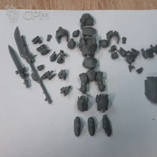 Описание картинки Galatus/Achillus Dreadnought от Reviror по цене 1 500руб | Свободный Рынок Миниатюр - СРМ